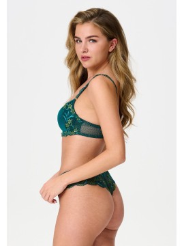 Lingadore Pine Green Thong